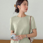Women's Poly Cotton Regular Fit Crop Top