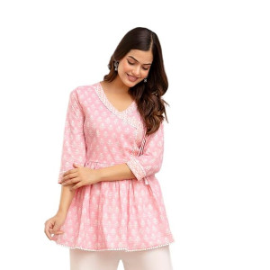 Classic Floral Printed Trendy Top