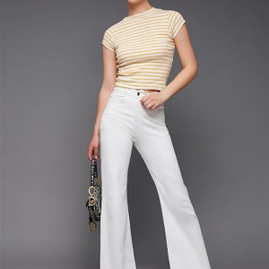 Women's Bootcut Fit High Rise Jeans