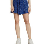 Women Rayon Flared Shorts