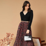 Floral Printed Maxi Skirt
