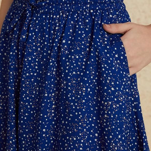 Women Rayon Flared Shorts